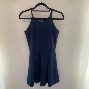 Navy blue dress